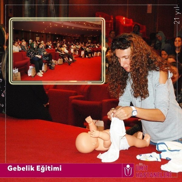 Özel Ümit’ten anne adaylarına eğitim Özel Ümit’ten anne adaylarına eğitim
