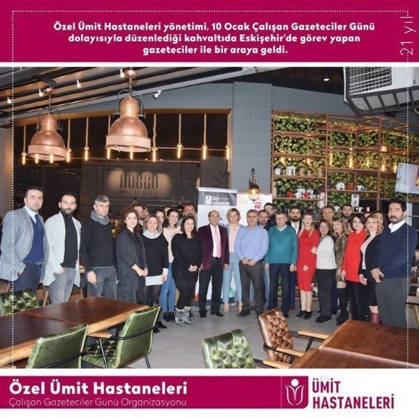Özel Ümit gazetecileri unutmadı Özel Ümit gazetecileri unutmadı