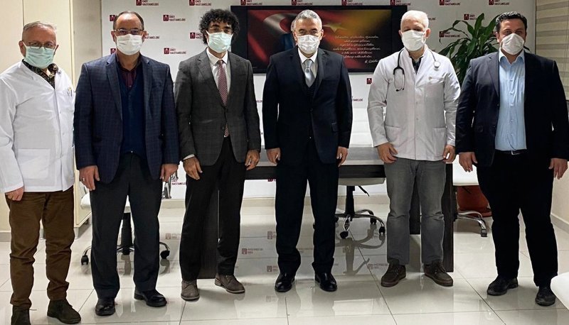 Eskişehir Valisi Erol AYYILDIZ, MÜSİAD Başkanı Hakan DUMAN ve MÜSİAD Yönetimi Özel Ümit Hastaneleri’ne ziyarette bulundular. Eskişehir Valisi Erol AYYILDIZ, MÜSİAD Başkanı Hakan DUMAN ve MÜSİAD Yönetimi Özel Ümit Hastaneleri’ne ziyarette bulundular.