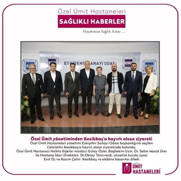 Özel Ümit yönetiminden Kesikbaş'a hayırlı olsun ziyareti Özel Ümit yönetiminden Kesikbaş'a hayırlı olsun ziyareti