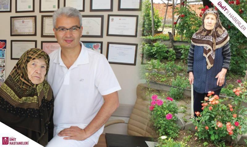 Özel Ümit Hastanesi'nde ki başarılı ameliyat sonrası bahçesine döndü Özel Ümit Hastanesi'nde ki başarılı ameliyat sonrası bahçesine döndü