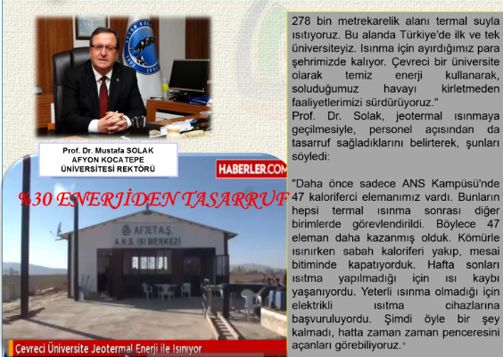 Termal Sağlık Turizmi ve Afyonkarahisar Termal Sağlık Turizmi ve Afyonkarahisar