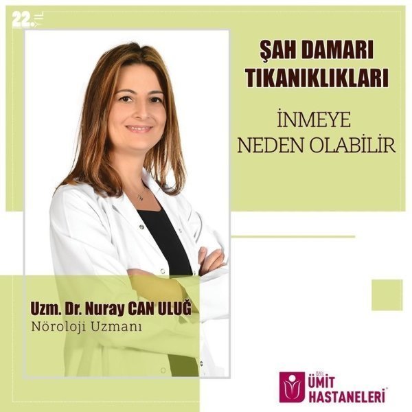 ŞAH DAMARI TIKANIKLIKLARI İNMEYE NEDEN OLABİLİR ŞAH DAMARI TIKANIKLIKLARI İNMEYE NEDEN OLABİLİR